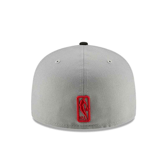 Youth Toronto Raptors Gray/Black New Era 59FIFTY 2-Tone Fitted Hat