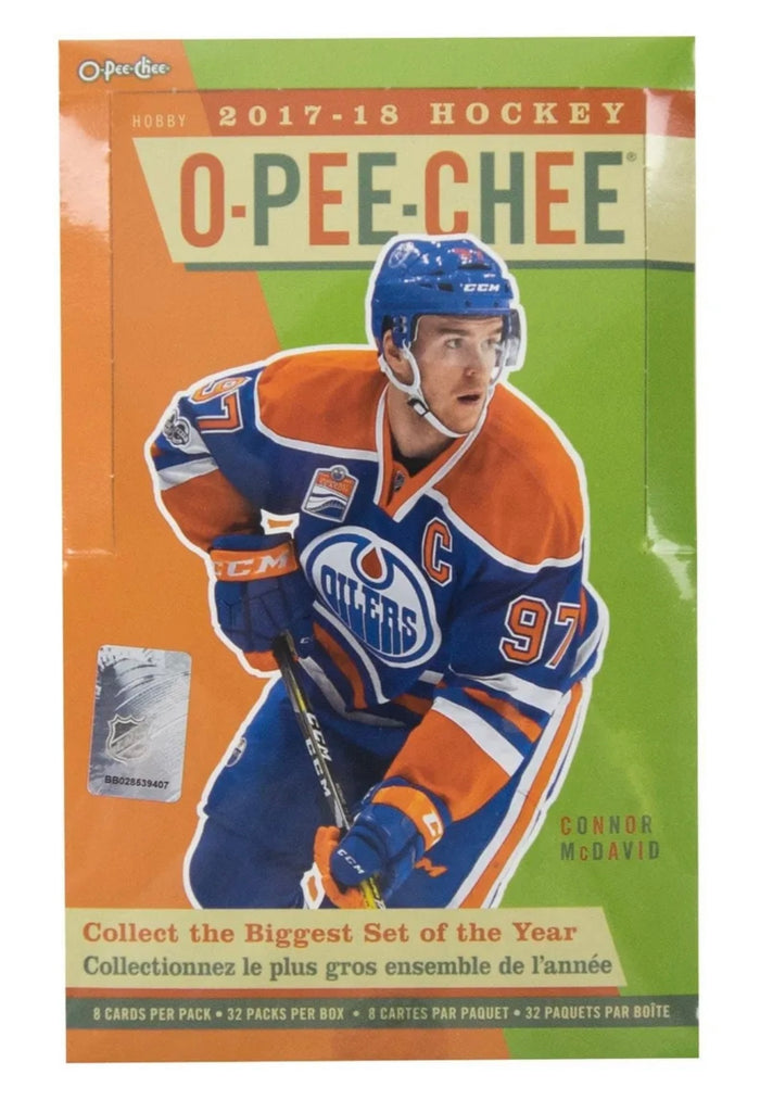 2017-18 O-PEE-CHEE Hobby Hockey Cards - Box/32 Packs
