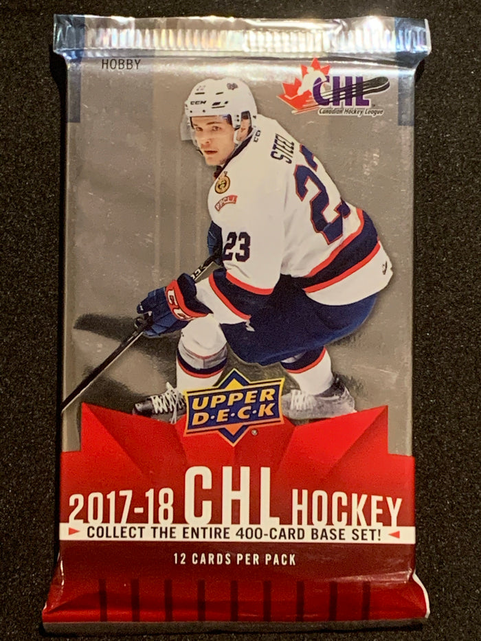 2017-18 Upper Deck CHL Hockey Hobby Pack