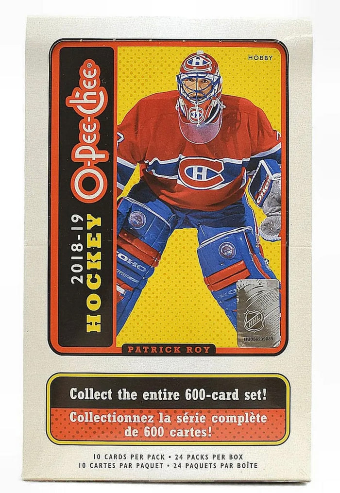 2018-19 O-PEE-CHEE Hobby Hockey Cards - Box/24 Packs