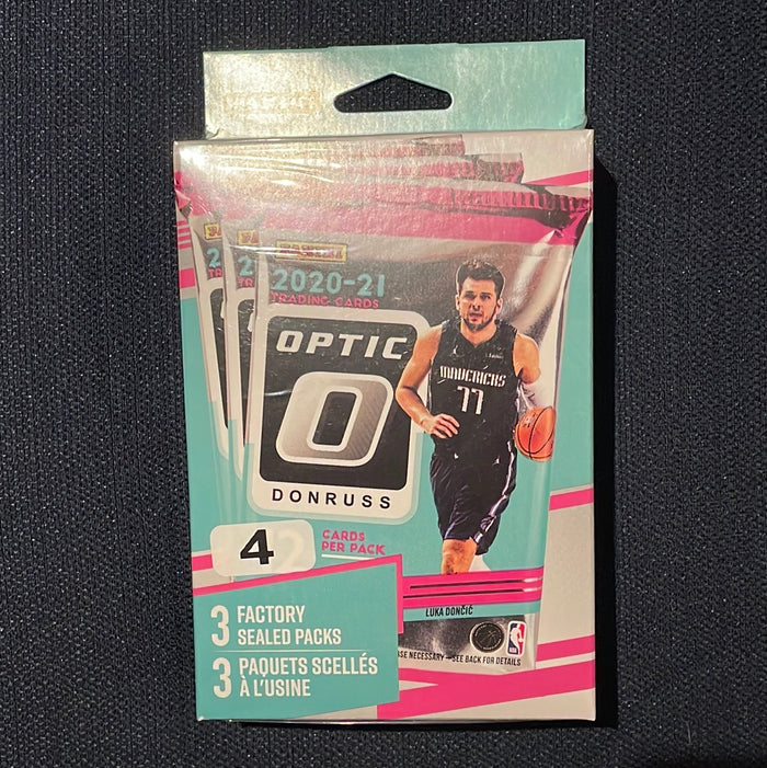2020-21 Panini NBA Donruss Optic Basketball Hanger - 12 Cards Per Box