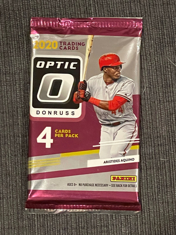 2020 Donruss Optic Panini Baseball Pack - 1 Pack/4 Cards