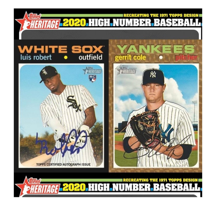 2020 Topps Heritage High Number - Hobby Box