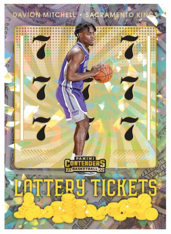 2021-22 Panini Contenders NBA Basketball Hobby Pack - 8 Cards