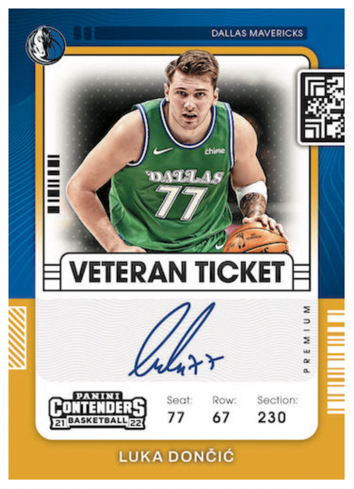 2021-22 Panini Contenders NBA Basketball Hobby Pack - 8 Cards