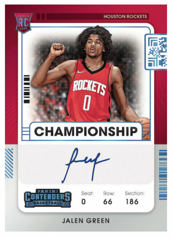 2021-22 Panini Contenders NBA Basketball Hobby Pack - 8 Cards