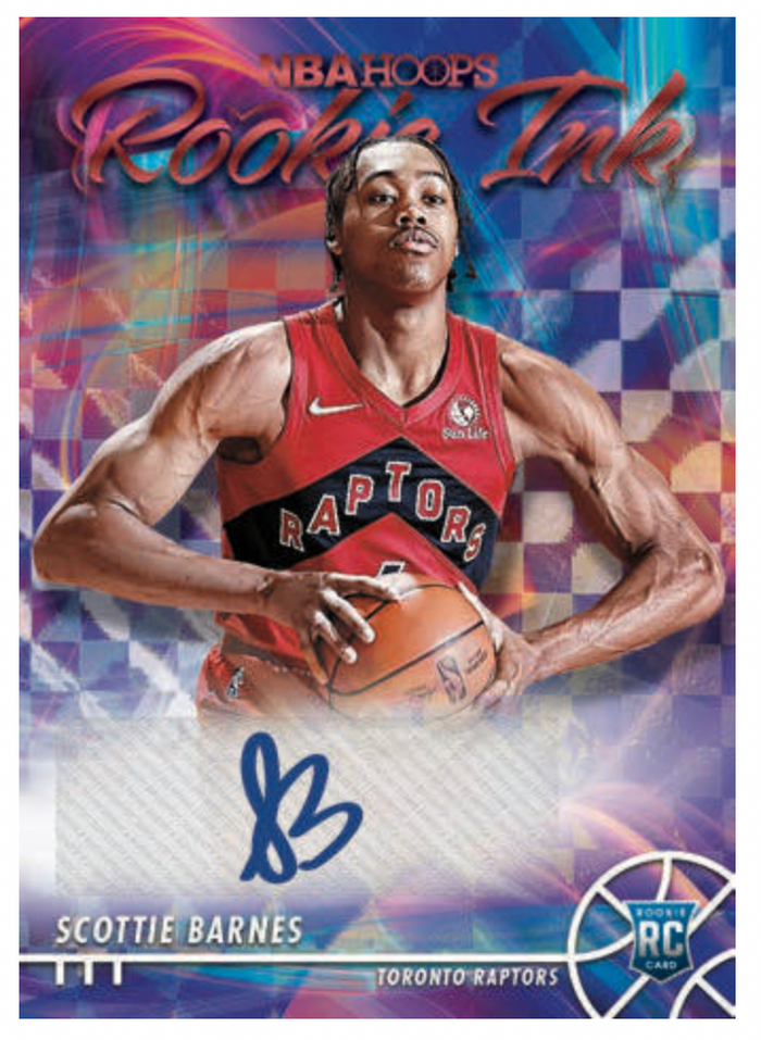 2021-22 Panini NBA Hoops Basketball Hobby Pack - 8 Cards