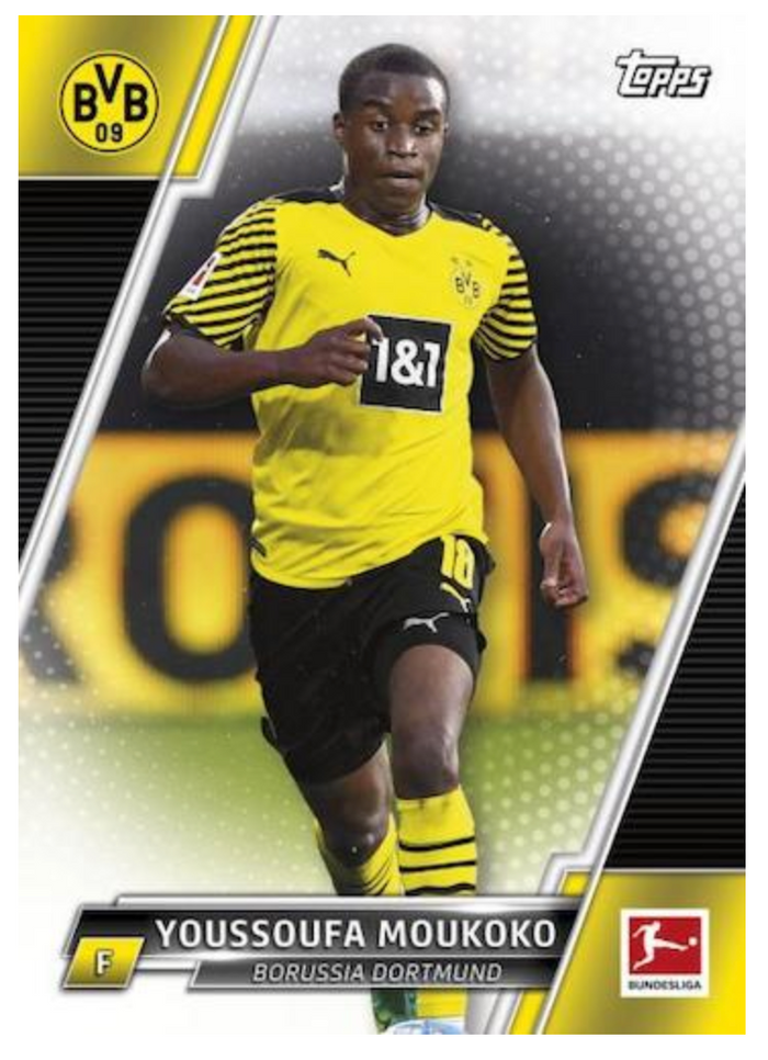 2021-22 Topps Bundesliga Soccer - 8 Card Pack from Hobby Box