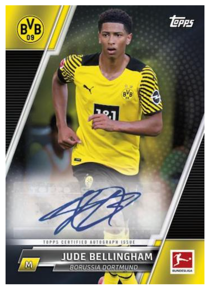2021-22 Topps Bundesliga Soccer - 8 Card Pack from Hobby Box