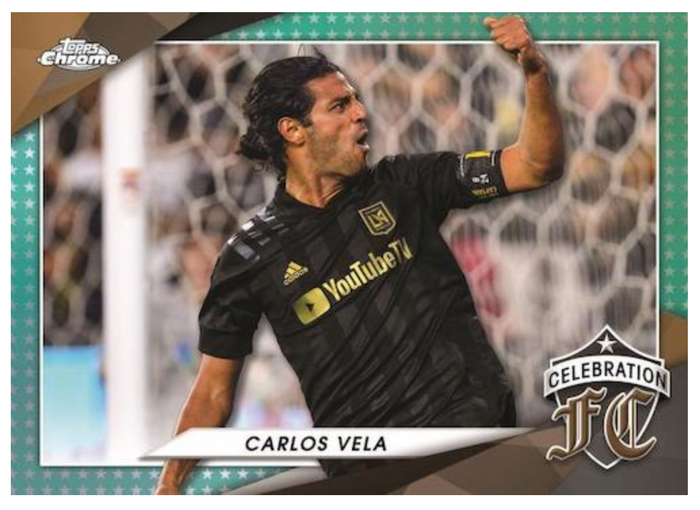 2021 Topps Chrome MLS Soccer - 4 Card Pack from Hobby Box