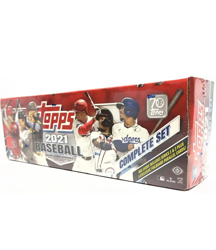 2021 Topps MLB Baseball Complete Hobby Factory Set Sealed RED
