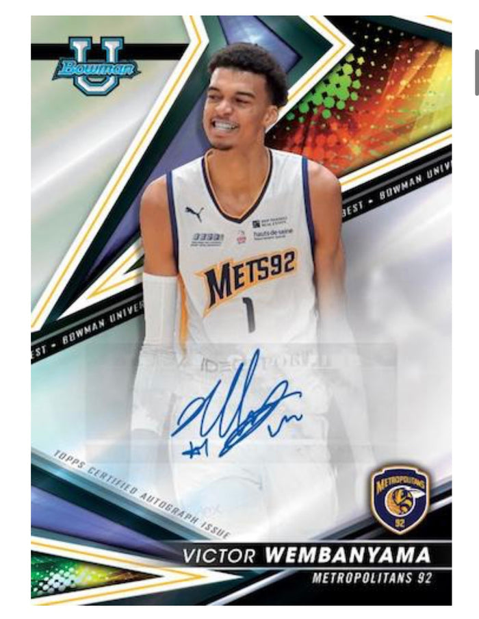 2022-23 Bowman Best University Basketball Hobby Box