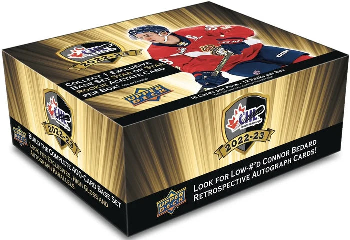 2022-23 CHL Upper Deck Hockey Cards Hobby Box