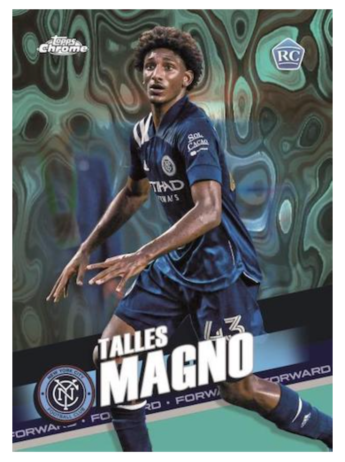 2022 Topps Chrome MLS Soccer Hobby Box
