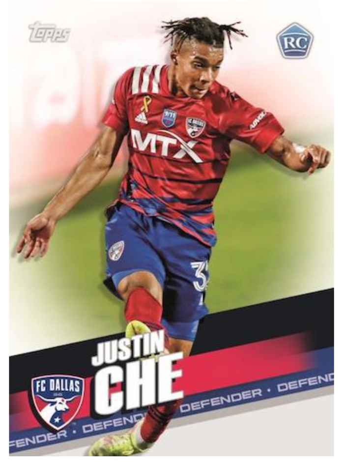 2022 Topps MLS Soccer - 8 Card Pack from Hobby Box