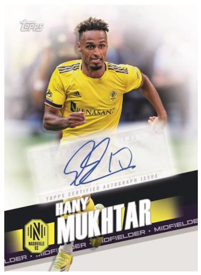 2022 Topps MLS Soccer - 8 Card Pack from Hobby Box