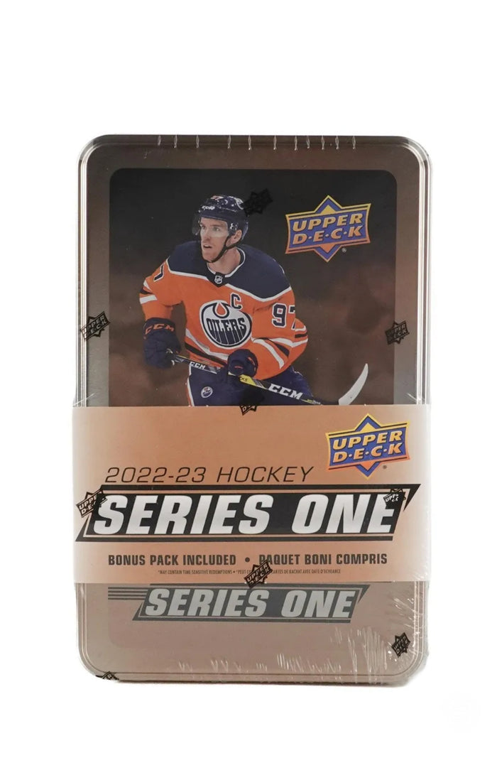 2022/23 Upper Deck Series 1 Hockey Tin
