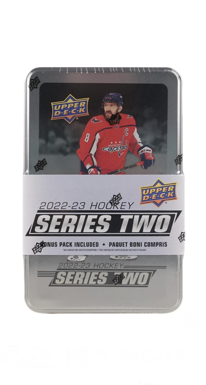 2022/23 Upper Deck Series 2 Hockey Tin