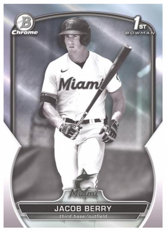 2023 Bowman Baseball hobby - Sealed 10 Card Pack from Hobby Box