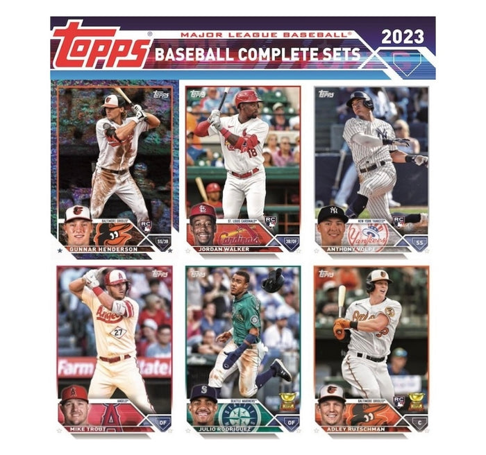 2023 Topps MLB Baseball Complete Hobby Factory Set Sealed RED