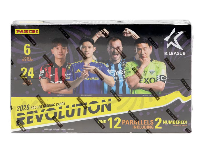 2026 Panini K League Revolution Soccer Hobby box