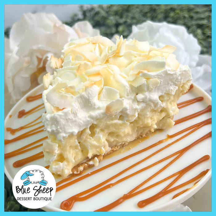 8" Coconut Custard Cream Pie Christmas 2024