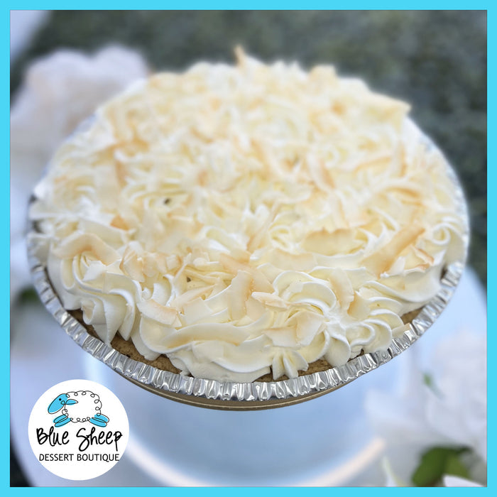 8" Coconut Custard Cream Pie Christmas 2024