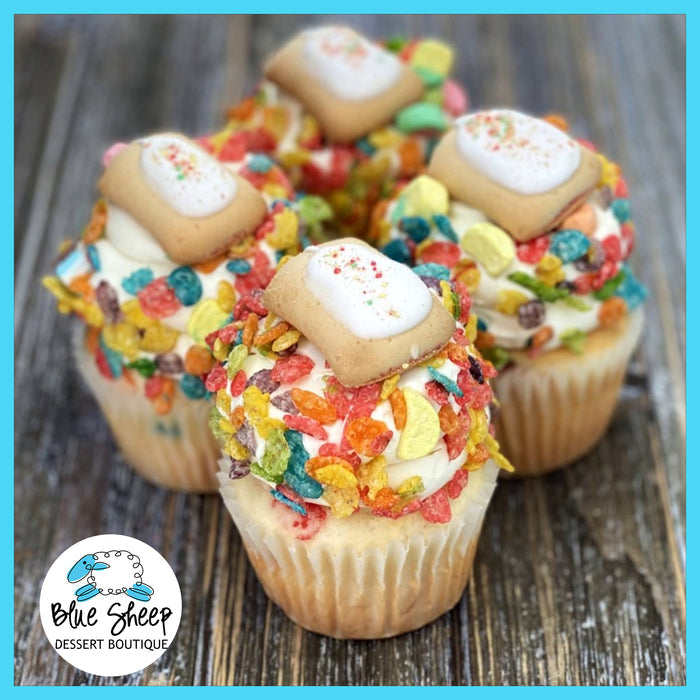 90's breakfast cupcake - stuffed