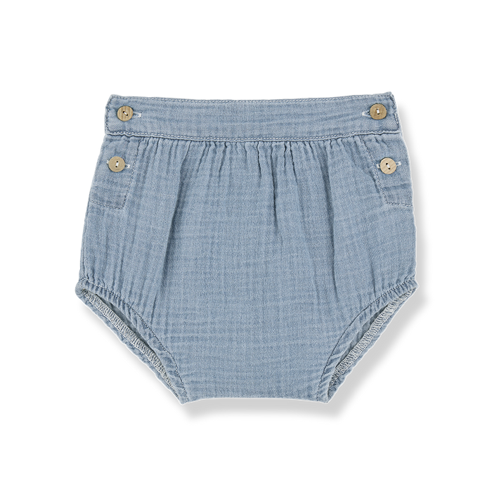 Allegra Bloomer in Denim