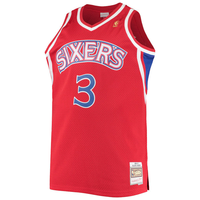 Allen Iverson #3 Philadelphia 76ers Mitchell & Ness 1996-97 Hardwood Classic Swingman Jersey