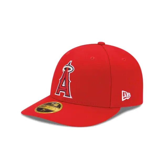 Anaheim Angels New Era Red Authentic Collection On-Field Game 59FIFTY Fitted Hat