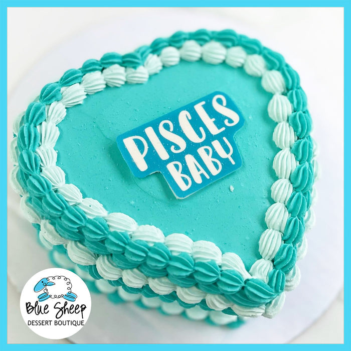 astrological ice cream cake