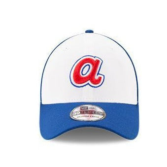 Atlanta Braves New Era White Cooperstown Collection Team Classic 39THIRTY Flex Hat