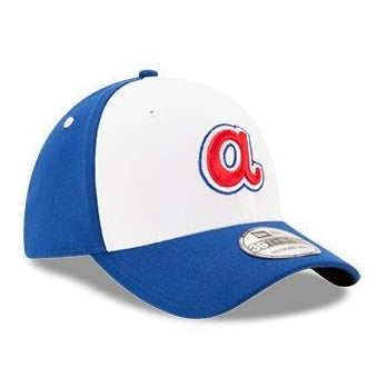 Atlanta Braves New Era White Cooperstown Collection Team Classic 39THIRTY Flex Hat