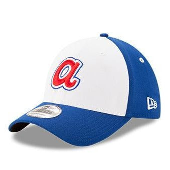 Atlanta Braves New Era White Cooperstown Collection Team Classic 39THIRTY Flex Hat