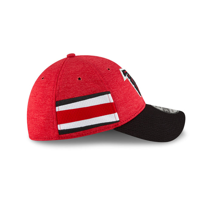 Atlanta Falcons New Era 2018 On Field Sideline Home 39Thirty Flex Fit Hat