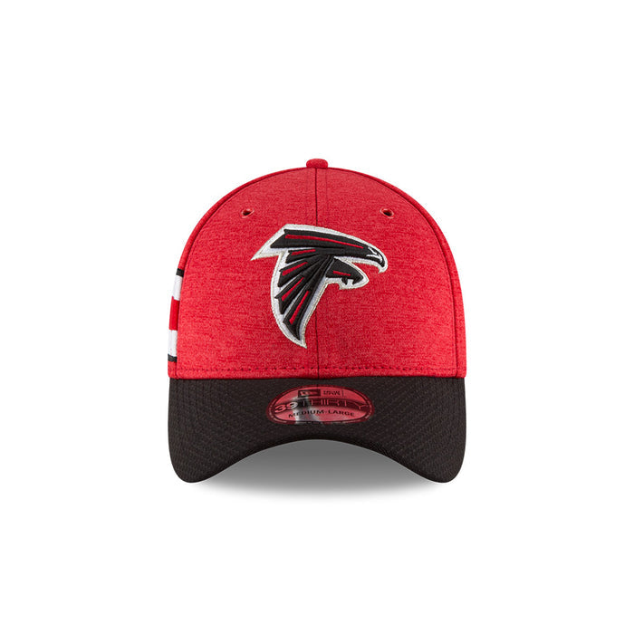 Atlanta Falcons New Era 2018 On Field Sideline Home 39Thirty Flex Fit Hat