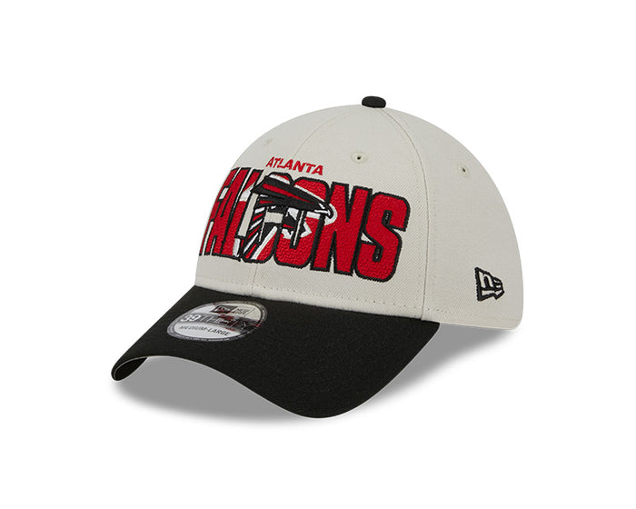 Atlanta Falcons New Era 2023 NFL Draft 39THIRTY Flex Hat - Cream