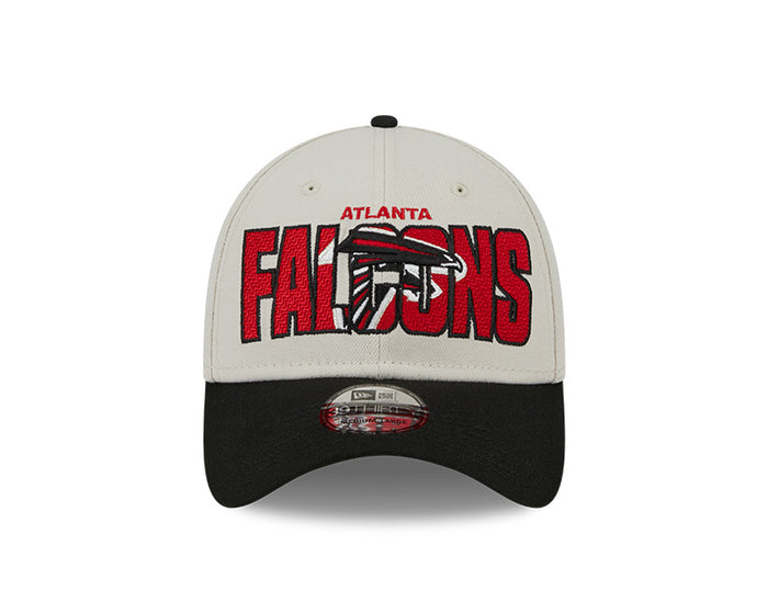 Atlanta Falcons New Era 2023 NFL Draft 39THIRTY Flex Hat - Cream
