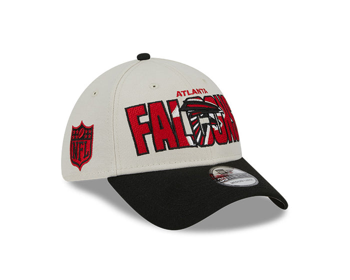 Atlanta Falcons New Era 2023 NFL Draft 39THIRTY Flex Hat - Cream