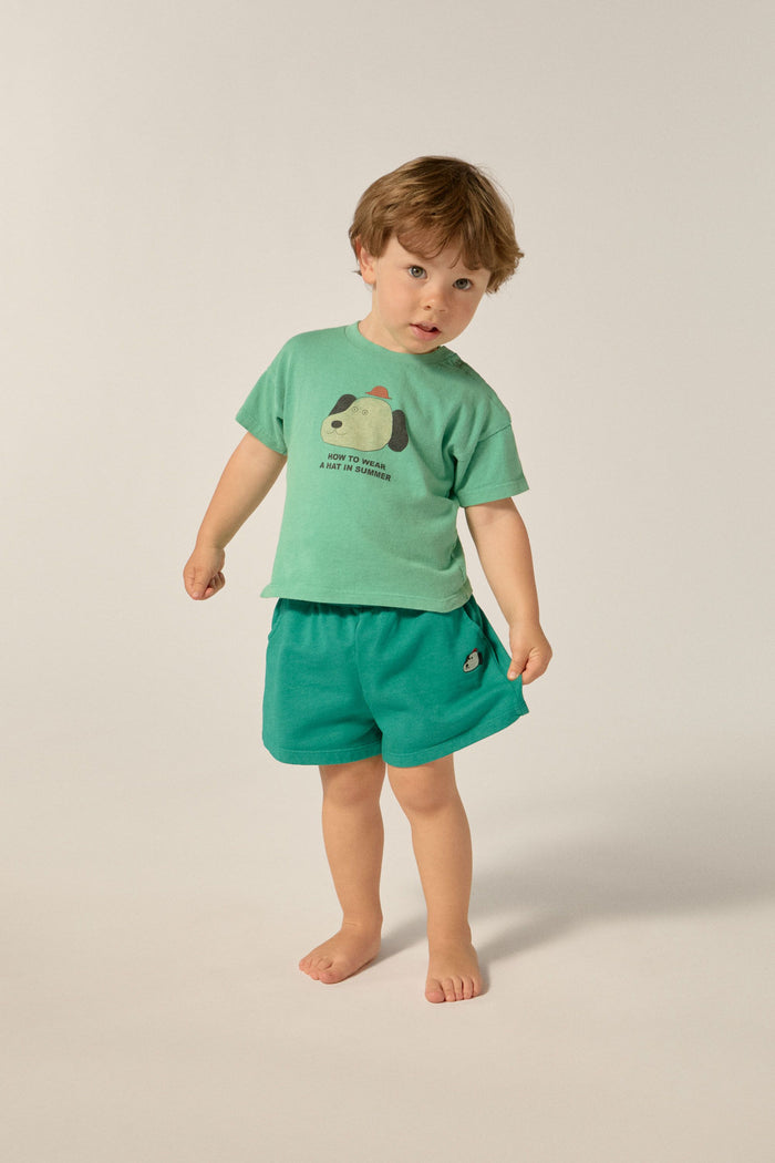 Baby Shorts in Green