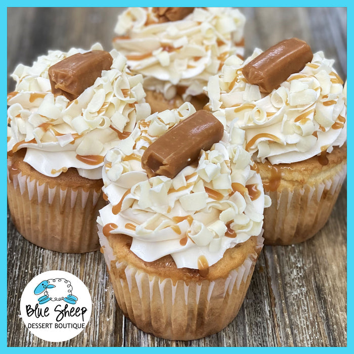 balieys salted caramel cupcake - stuffed