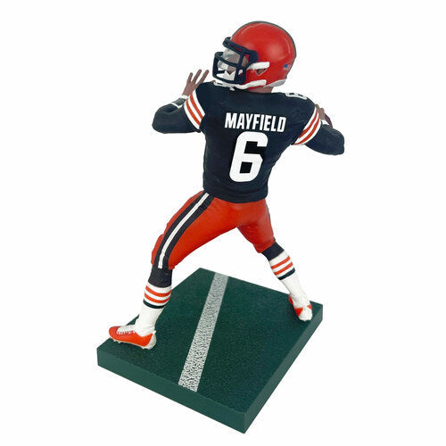 Baker Mayfield #6 Cleveland Browns NFL Series 1 Import Dragon 6" Figure