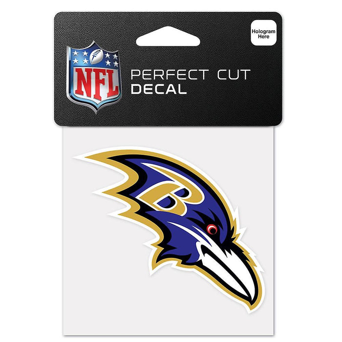 Baltimore Ravens 4X4 NFL Wincraft Decal
