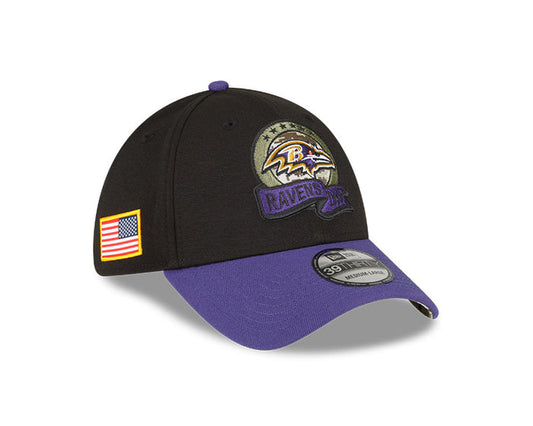 Baltimore Ravens New Era 2022 Salute To Service - 39THIRTY Flex Hat