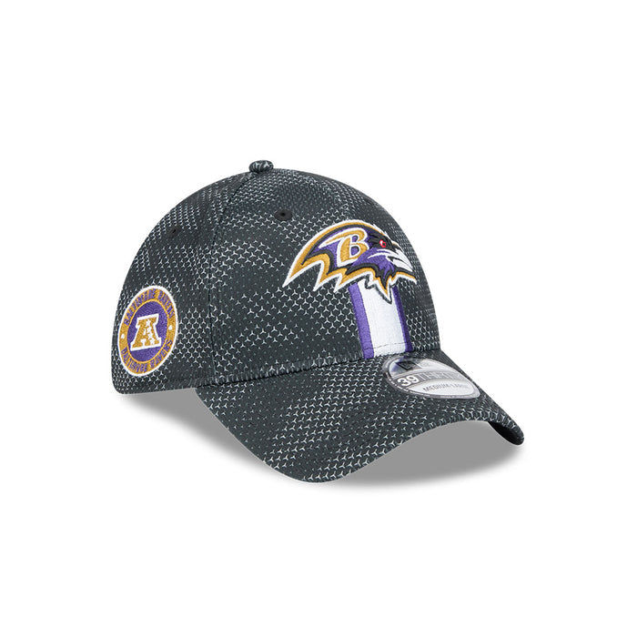 Baltimore Ravens NFL 2024 Sideline New Era 39 Thirty Flex Hat - Black