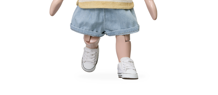 Beatrice Shorts in Denim