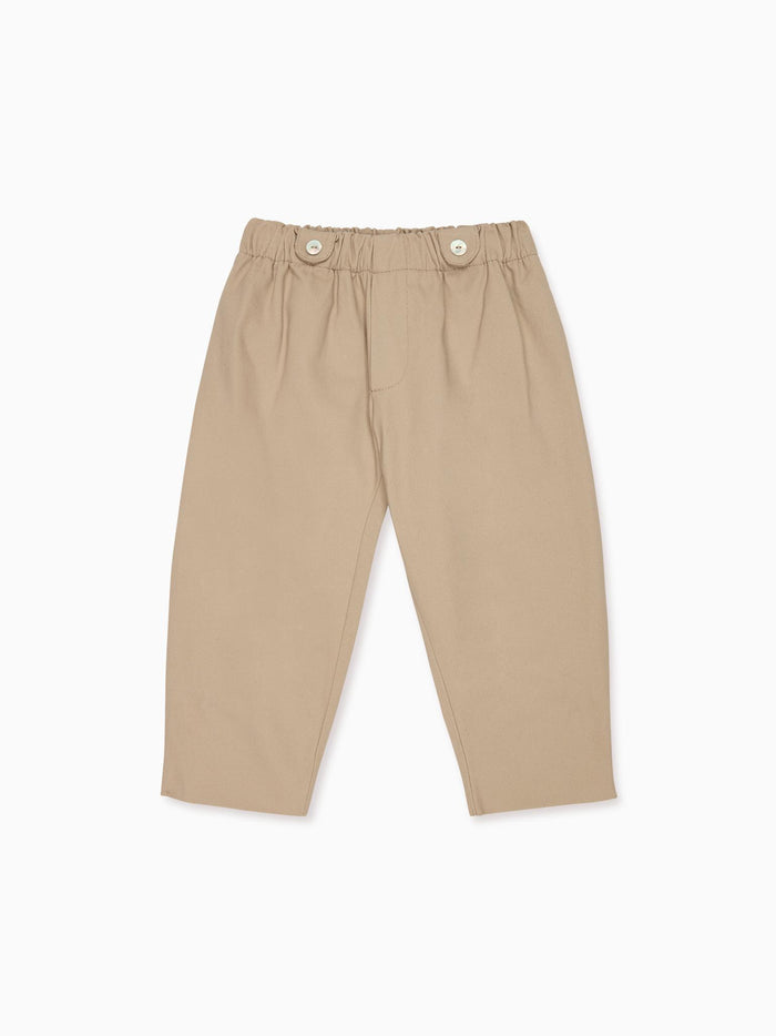 Beige Austen Baby Trousers