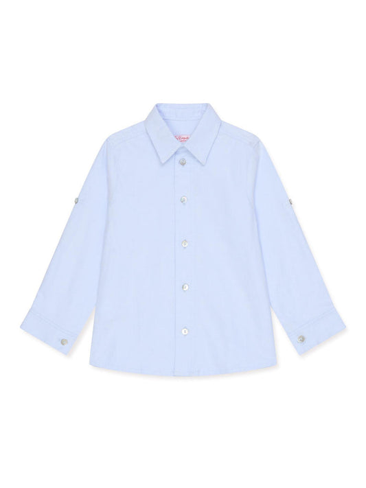 Blue Nico Long Sleeve Boy Shirt