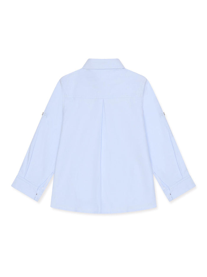 Blue Nico Long Sleeve Boy Shirt